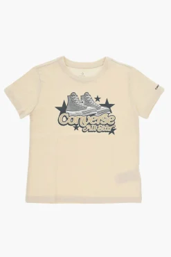 Sale ALL STAR T-shirt Girocollo in Misto Cotone con Logo in Rilievo Abbigliamento