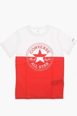 ALL STAR T-shirt Stampa Logo Bicolore>Converse KIDS Outlet