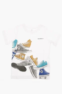 ALL STAR T-shirt Stampa Logo in Jersey>Converse KIDS Sale