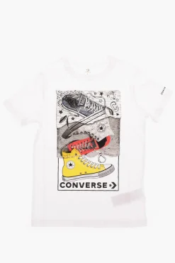 ALL STAR T-shirt Stampa Logo in Jersey>Converse KIDS Outlet