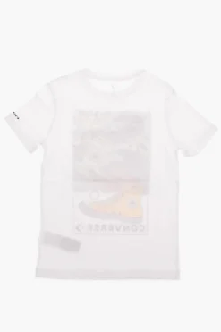 ALL STAR T-shirt Stampa Logo in Jersey></noscript>Converse KIDS Outlet
