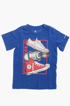 ALL STAR T-shirt Stampa Logo in Jersey>Converse KIDS Clearance