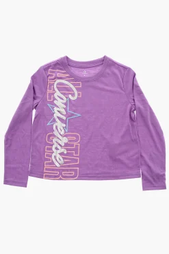 Sale ALL STAR T-shirt Stampata a Manica Lunga Abbigliamento