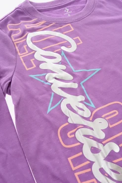 Sale ALL STAR T-shirt Stampata a Manica Lunga Abbigliamento