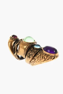 Anello Armor in Ottone con Cristalli>Dsquared2 Sale