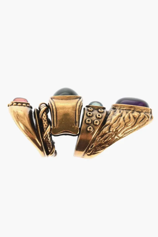 Anello Armor in Ottone con Cristalli>Dsquared2 Sale