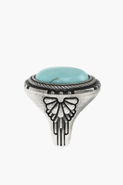Sale Anello Chevalier NATIVE in Argento con Pietra Centrale Donna Gioielli