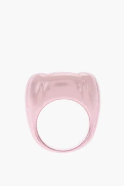 Anello da Cocktail DULCIS in Metallo Iridescente con Cristallo Taglio Cushion>Swarovski Fashion