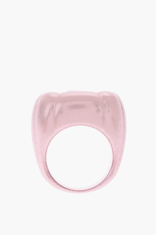 Anello da Cocktail DULCIS in Metallo Iridescente con Cristallo Taglio Cushion>Swarovski Fashion