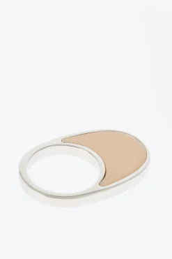 Sale Anello SWIPE in Metallo con Dettaglio Smaltato Donna Gioielli