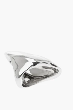 Sale Anello Thumb in Ottone Effetto Argentato Donna Gioielli