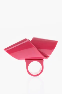 Anello TOUCH OF COLOR in Resina a Tinta Unita>Dsquared2 Outlet