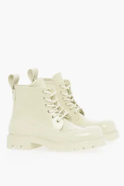 Anfibi in Gomma Lucida con Punta Tonda>Bottega Veneta Best