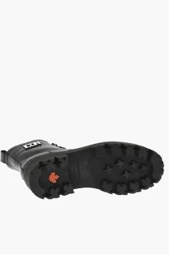 Anfibi In pelle ICON CLUBBING Con Zip Laterale></noscript>Dsquared2 Sale