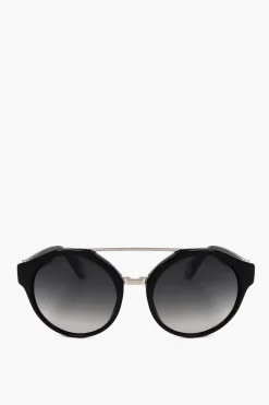 ANN DEMEULEMEESTER Occhiali da Sole Oversized con Ponte in Metallo>Linda Farrow Online