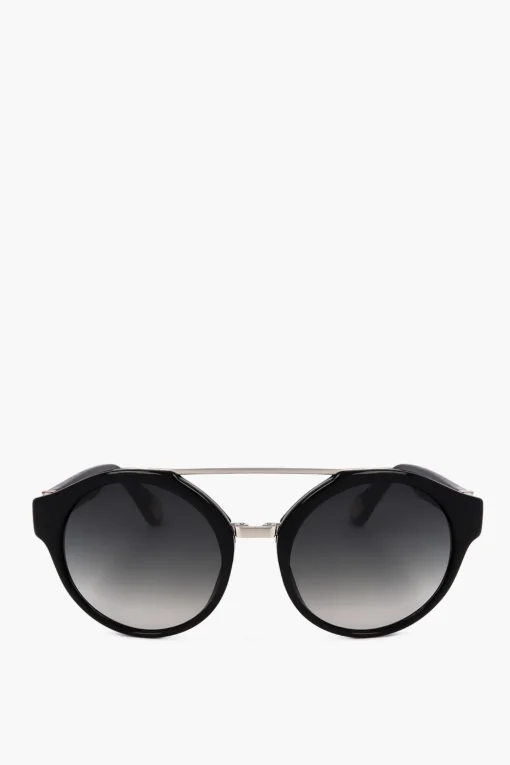 ANN DEMEULEMEESTER Occhiali da Sole Oversized con Ponte in Metallo>Linda Farrow Online