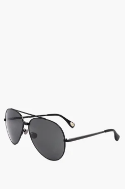 ANN DEMEULEMEESTER Occhiali da Sole Aviator con Montatura in Metallo>Linda Farrow Online