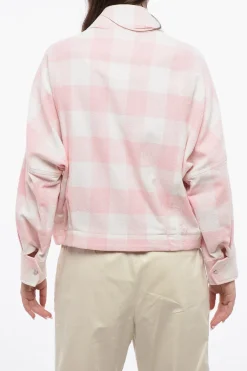 Discount ARCHIVE Overshirt TIMBER SUMMER a Quadri Buffalo con Zip Frontale Donna Giubbotti