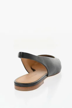 Ballerine Slingback in Pelle a Punta>Off-White Best