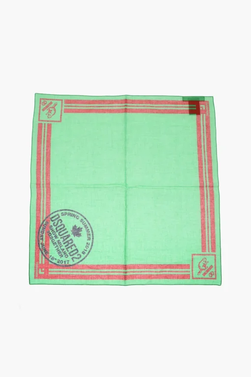 Best Bandana in Cotone con Stampa Castoro Uomo Cappelli