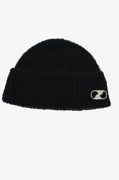 Discount Beanie a Coste con Dettaglio Efetto Argentato Uomo Cappelli