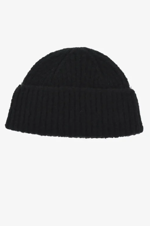 Discount Beanie a Coste con Dettaglio Efetto Argentato Uomo Cappelli