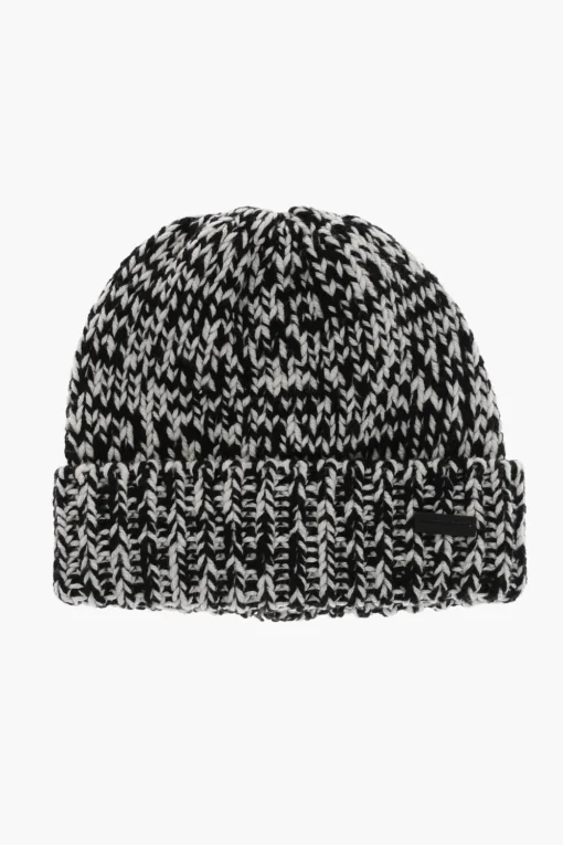 New Beanie Bicolore in Lana Uomo Cappelli