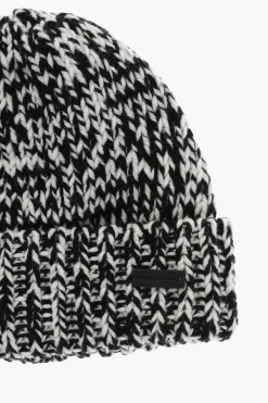 New Beanie Bicolore in Lana Uomo Cappelli