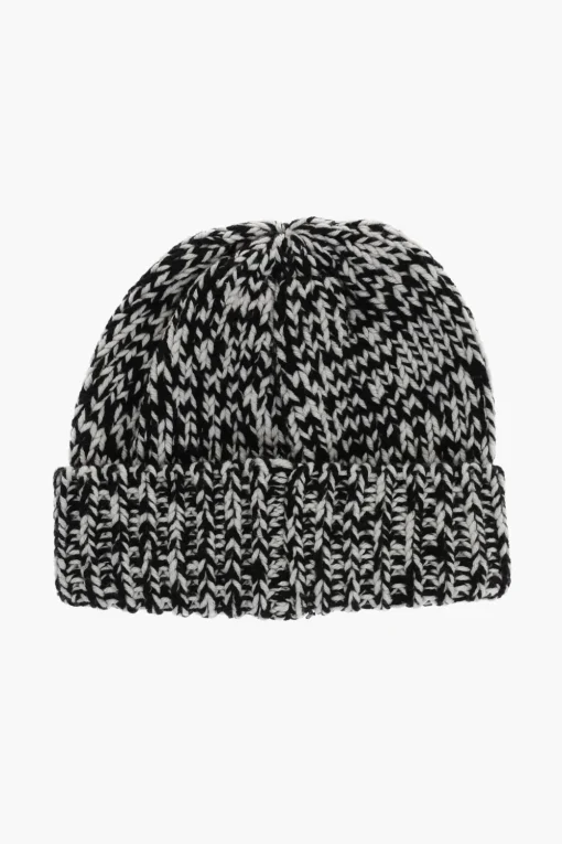 New Beanie Bicolore in Lana Uomo Cappelli