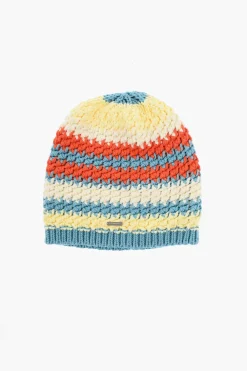 Outlet Beanie In Cotone Intrecciato Uomo Cappelli