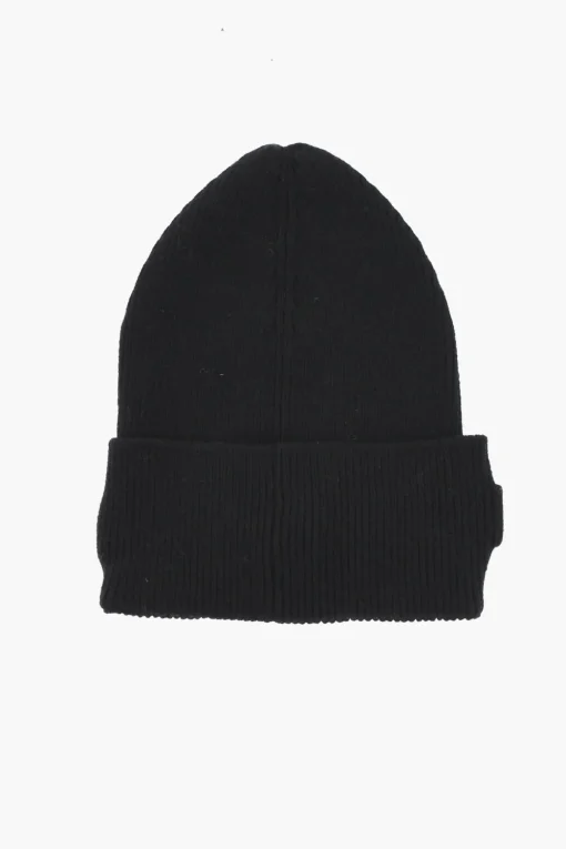 Beanie in Lana con Logo Tono su Tono>Dsquared2 Clearance