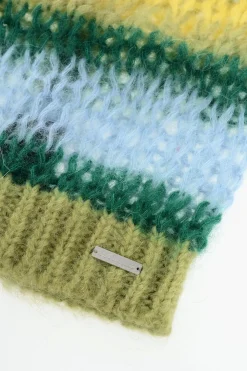 Beanie in Misto Mohair a Righe>Dsquared2 Online