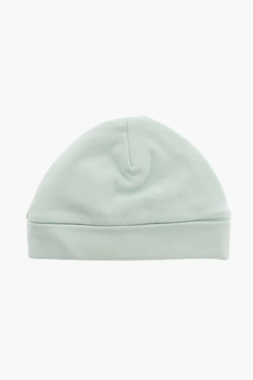 Discount Beanie in Tinta Unita con Logo Stampato Bambino Accessori