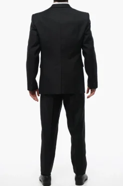 Discount BERLIN Abito Lungo con Rever a Lancia Satinato Uomo Completi