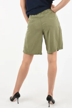 Online Bermuda con Elastico in Vita Donna Pantaloni