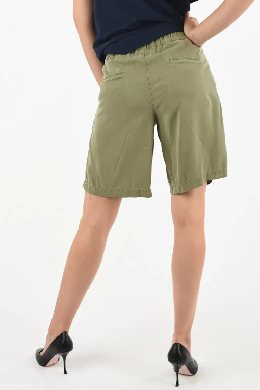 Online Bermuda con Elastico in Vita Donna Pantaloni