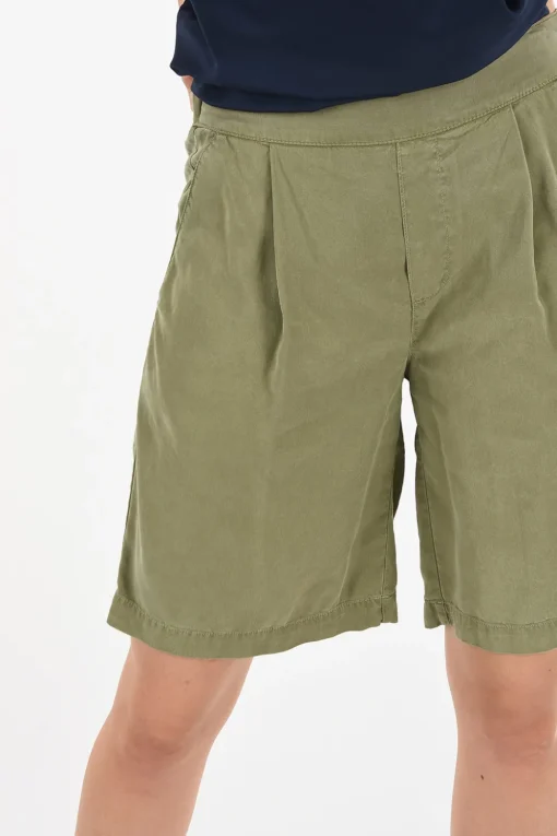Online Bermuda con Elastico in Vita Donna Pantaloni