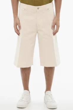 Bermuda Loose Fit in Denim Stretch>Neil Barrett Fashion