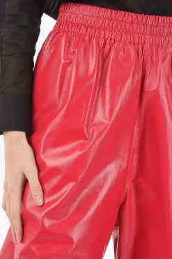 Bermuda Lucidi in Pelle Sfoderati con Vita Elasticizzata></noscript>Bottega Veneta Sale