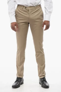 BI ELASTIC Pantaloni 4 Tasche in Misto Cotone>Corneliani Best