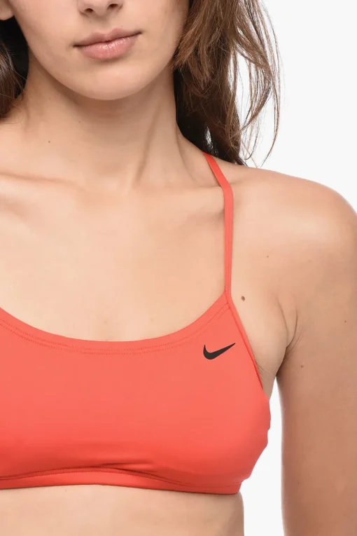 Sale Bikini in Tinta Unita con Imbottitura Removibile Donna Costumi Da Bagno