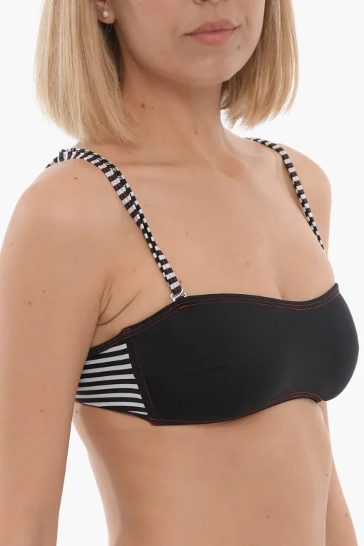 Bikini top a Fascia con Spalline a Righe>Diesel Online