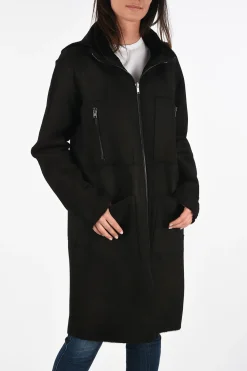 Best BLACK GOLD Cappotto LISTY-A in Pelle Donna Giubbotti|Cappotti E Trench