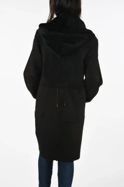Best BLACK GOLD Cappotto LISTY-A in Pelle Donna Giubbotti|Cappotti E Trench