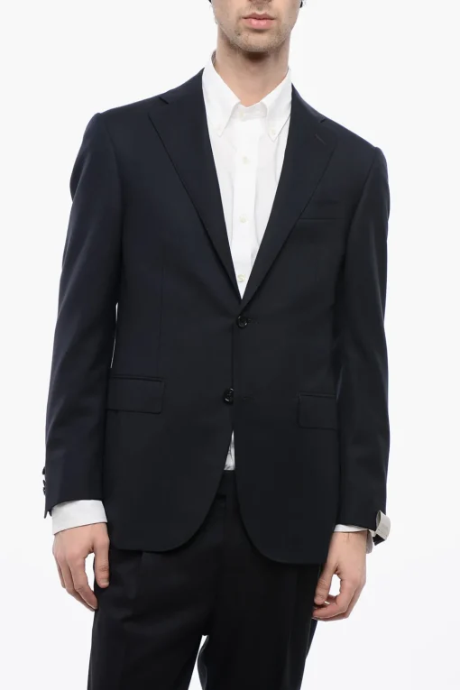 Best Blazer 2 Bottoni ACADEMY in Pura Lana Vergine Uomo Giacche