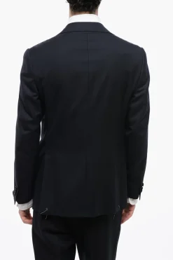 Best Blazer 2 Bottoni ACADEMY in Pura Lana Vergine Uomo Giacche
