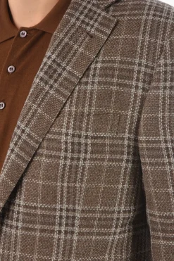 Blazer 2 Bottoni GATE in Tweed di Misto Lana></noscript>Corneliani Discount
