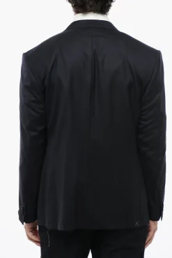 Blazer 2 Bottoni LEADER in Lana Vergine Twill>Corneliani Online