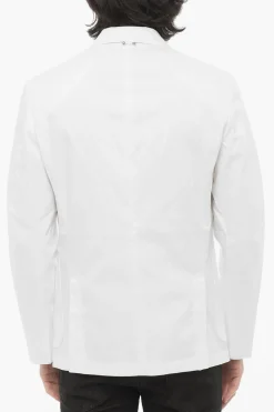 Outlet Blazer 3 Bottoni Slim Fit Sfoderata Uomo Giacche