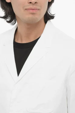 Outlet Blazer 3 Bottoni Slim Fit Sfoderata Uomo Giacche